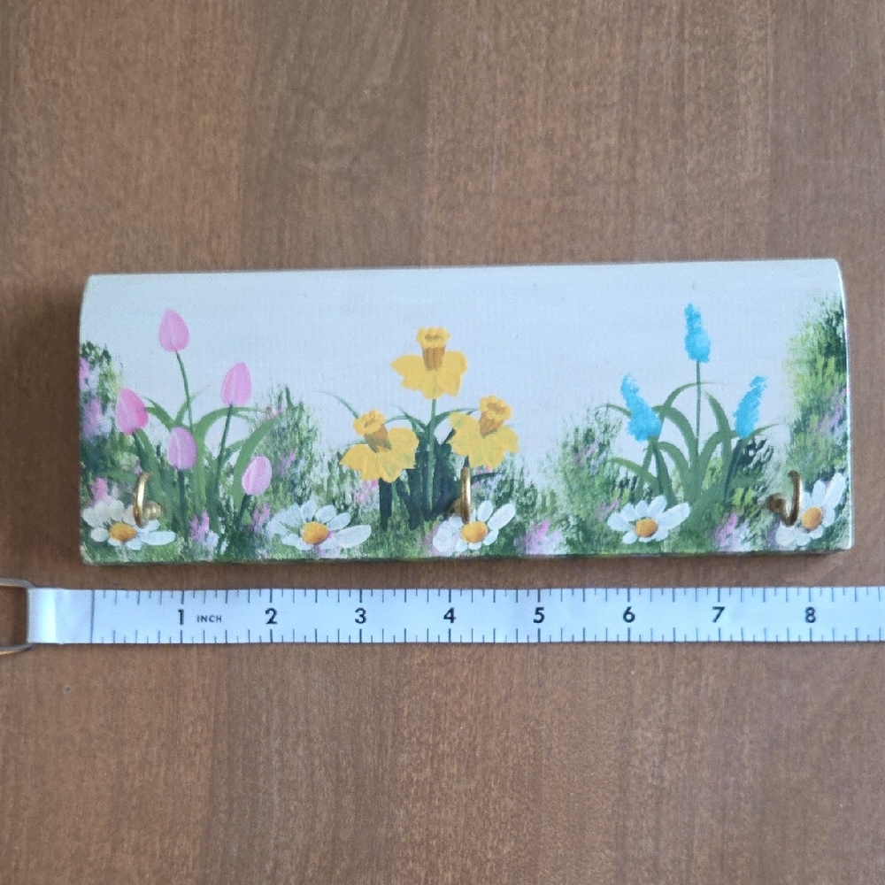 Hand Painted Hook Holder
